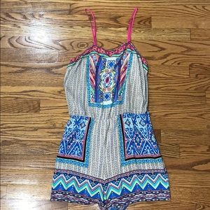 Patterned Romper